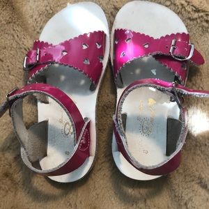 Pink sun-San sandals